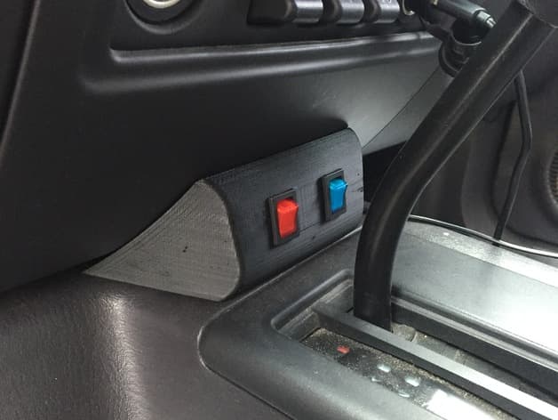 Lower-Dash Auxiliary Switch Panel