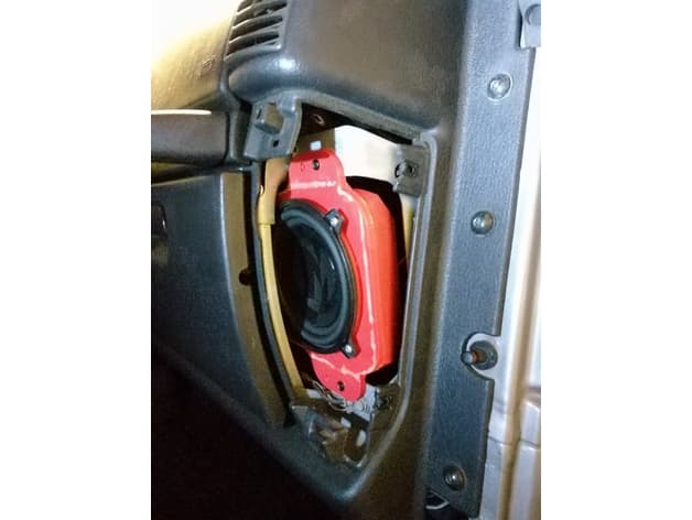 In-Dash 5.25-Inch Speaker Pods