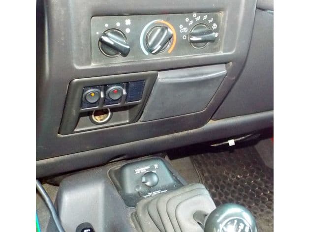 Center-Console Switch Blanks